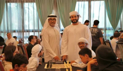 مشاركة واسعة في افتتاح بطولة مجلس المرخانية للشطرنج