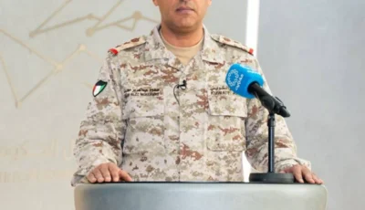 الكويت: اعتراض صواريخ باليستية ومسيرات معادية في مجالنا الجوي