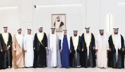 نهيان بن مبارك يحضر أفراح القحطاني والنعيمي