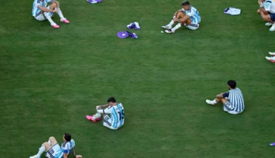 الأرجنتين تقر بالهزيمة المستحقة وتغرق حزناً بدموع ميسي