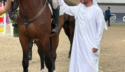 منافسات قوية لقفز الحواجز على حواجز بصالة الشارقة للفروسية