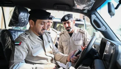 شرطة الشارقة تعزز جاهزيتها بـ 130 مركبة لأسطولها