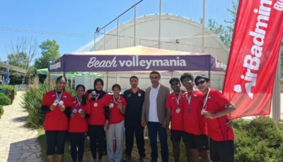 منتخب الريشة الطائرة يحصد 3 ميداليات في بطولة بلغاريا الدولية