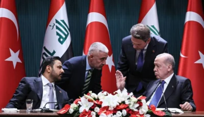 أمام أردوغان والزيدي.. رفض مفاجئ من وزير عراقي لتوقيع اتفاقية (فيديو)
