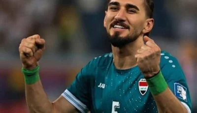 أكام هاشم وعلي جاسم يشغلان الوسط الكروي العراقي