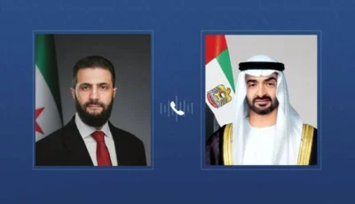 محمد بن زايد والرئيس السوري يبحثان علاقات التعاون والتطورات الإقليمية
