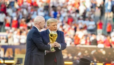 أول تعليق لترامب على بيع كأس العالم
